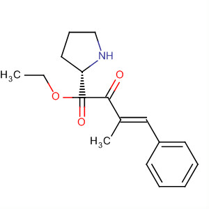 L-Proline, 1-(2-methyl-1-oxo-3-phenyl-2-propenyl)-, ethyl ester, (E)-