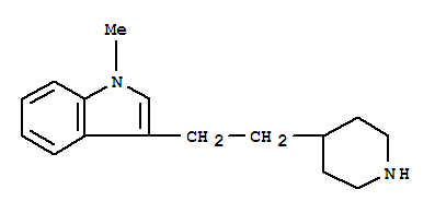 1H-Indole,1-methyl-3-[2-(4-piperidinyl)ethyl]-