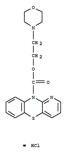 2-morpholin-4-ylethyl 10H-pyrido[3,2-b][1,4]benzothiazine-10-carboxylate hydrochloride