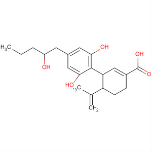 1-Cyclohexene-1-carboxylic acid,3-[2,6-dihydroxy-4-(2-hydroxypentyl)phenyl]-4-(1-methylethenyl)-