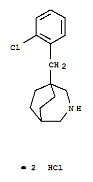 1-(2-chlorobenzyl)-1-azoniabicyclo[3.2.2]nonane chloride