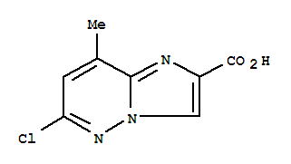 6-chloro-8-methylimidazo[1,2-b]pyridazine-2-carboxylic acid