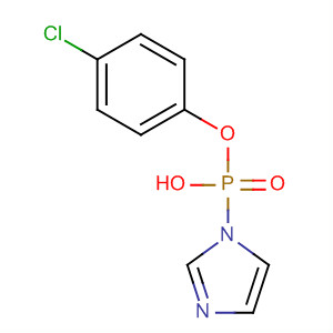 Phosphonic acid, 1H-imidazol-1-yl-, mono(4-chlorophenyl) ester