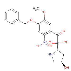 L-Proline, 4-hydroxy-1-[5-methoxy-2-nitro-4-(phenylmethoxy)benzoyl]-,trans-