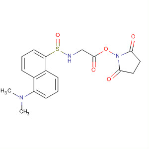 1-Naphthalenesulfinamide,5-(dimethylamino)-N-[2-[(2,5-dioxo-1-pyrrolidinyl)oxy]-2-oxoethyl]-