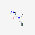 2H-AZEPIN-2-ONE,3-AMINOHEXAHYDRO-1-(2-ALLYL)-,(3S)-