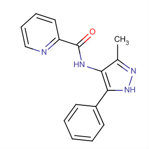 2-Pyridinecarboxamide, N-(3-methyl-5-phenyl-1H-pyrazol-4-yl)-