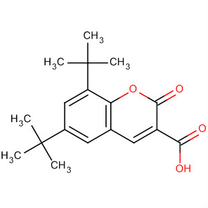 2H-1-Benzopyran-3-carboxylic acid, 6,8-bis(1,1-dimethylethyl)-2-oxo-