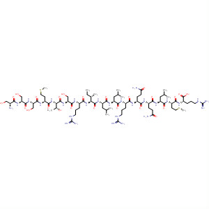 L-Arginine,L-seryl-L-seryl-L-seryl-L-methionyl-L-threonyl-L-seryl-L-arginyl-L-isoleucyl-L-leucyl-L-leucyl-L-arginyl-L-glutaminyl-L-glutaminyl-L-leucyl-L-methionyl-