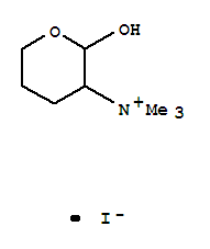 2-hydroxy-N,N,N-trimethyltetrahydro-2H-pyran-3-aminium iodide