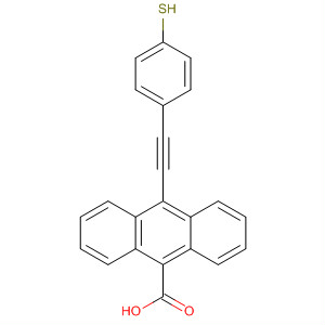 9-Anthracenecarboxylic acid, 10-[(4-mercaptophenyl)ethynyl]-