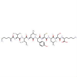 L-Lysine,L-lysyl-L-valyl-L-isoleucyl-L-leucyl-L-tyrosyl-L-cysteinyl-L-leucyl-L-seryl-