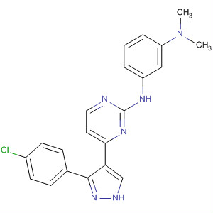 1,3-Benzenediamine,N'-[4-[3-(4-chlorophenyl)-1H-pyrazol-4-yl]-2-pyrimidinyl]-N,N-dimethyl-