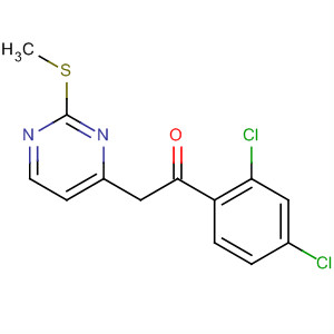 Ethanone, 1-(2,4-dichlorophenyl)-2-[2-(methylthio)-4-pyrimidinyl]-
