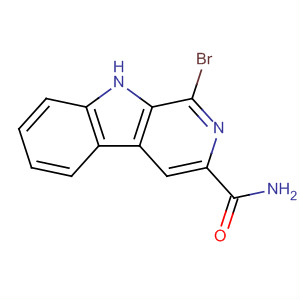 9H-Pyrido[3,4-b]indole-3-carboxamide, 1-bromo-