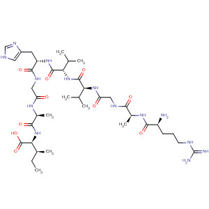 L-Isoleucine, L-arginyl-L-alanylglycyl-L-valyl-L-valyl-L-histidylglycyl-L-alanyl-