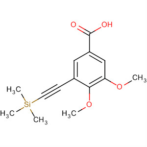 Benzoic acid, 3,4-dimethoxy-5-[(trimethylsilyl)ethynyl]-