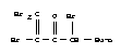 1,1,2,4-tetrabromooct-1-en-3-one
