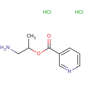 3-Pyridinecarboxylic acid, 2-amino-1-methylethyl ester, dihydrochloride
