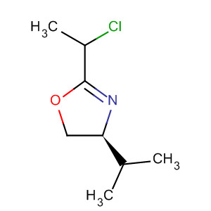 Oxazole, 2-(1-chloroethyl)-4,5-dihydro-4-(1-methylethyl)-, (4S)-