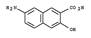 2-NAPHTHALENECARBOXYLIC ACID 7-AMINO-3-HYDROXY-