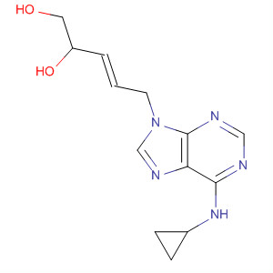 3-Pentene-1,2-diol, 5-[6-(cyclopropylamino)-9H-purin-9-yl]-, (3E)-