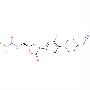 Acetamide,N-[[(5S)-3-[4-[4-(cyanomethylene)-1-piperidinyl]-3-fluorophenyl]-2-oxo-5-oxazolidinyl]methyl]-2,2-difluoro-