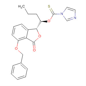 1H-Imidazole-1-carbothioic acid,O-[(1R)-1-[(1R)-1,3-dihydro-3-oxo-4-(phenylmethoxy)-1-isobenzofuranyl]butyl] ester