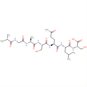 L-Serine, L-alanylglycyl-L-alanyl-L-seryl-L-glutaminyl-L-leucyl-