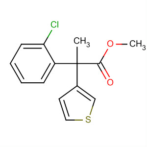 3-Thiopheneacetic acid, 5-(4-chlorophenyl)-a-methyl-, methyl ester