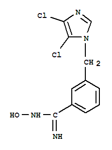 3-[(4,5-DICHLORO-1H-IMIDAZOL-1-YL)METHYL]-N-HYDROXYBENZENECARBOXIMIDAMIDE