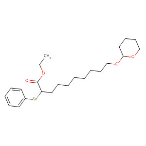 Decanoic acid, 2-(phenylseleno)-10-[(tetrahydro-2H-pyran-2-yl)oxy]-,ethyl ester
