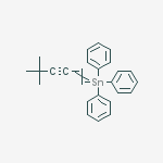 Stannane, [(1E)-5,5-dimethyl-1-hexen-3-ynyl]triphenyl-