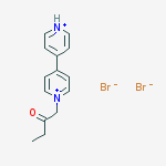 4,4'-Bipyridinium, 1-(2-oxobutyl)-, bromide