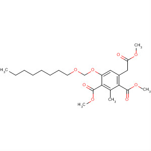 1,3-Benzenedicarboxylic acid,4-(2-methoxy-2-oxoethyl)-2-methyl-6-[(octyloxy)methoxy]-, dimethyl ester