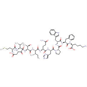 L-Lysine,L-methionyl-L-a-aspartyl-L-valyl-L-threonyl-L-isoleucyl-L-glutaminyl-L-histidyl-L-prolyl-L-tryptophyl-L-phenylalanyl-