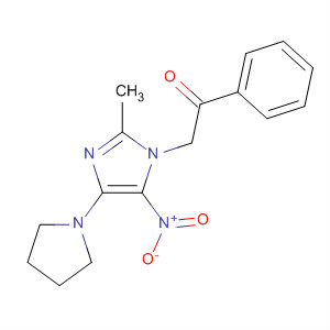 Ethanone,2-[2-methyl-5-nitro-4-(1-pyrrolidinyl)-1H-imidazol-1-yl]-1-phenyl-