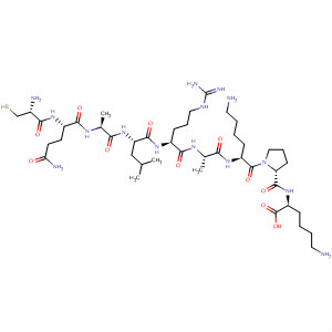 L-Lysine,L-cysteinyl-L-glutaminyl-L-alanyl-L-leucyl-L-arginyl-L-alanyl-L-lysyl-L-prolyl-