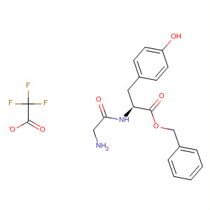 L-Tyrosine, glycyl-, phenylmethyl ester, mono(trifluoroacetate) (salt)