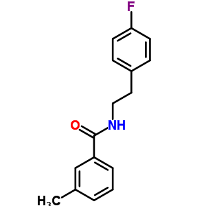 N-[2-(4-fluorophenyl)ethyl]-3-methylbenzamide