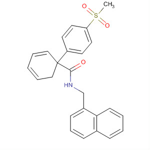 [1,1'-Biphenyl]-3-carboxamide,4'-(methylsulfonyl)-N-(1-naphthalenylmethyl)-