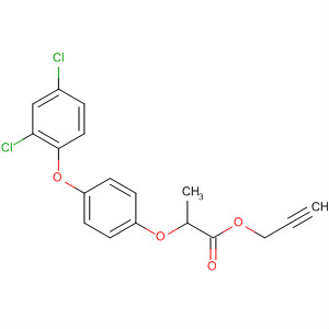 Propanoic acid, 2-[4-(2,4-dichlorophenoxy)phenoxy]-, 2-propynyl ester