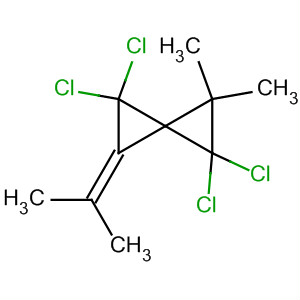 Spiro[2.2]pentane,1,1,4,4-tetrachloro-2,2-dimethyl-5-(1-methylethylidene)-