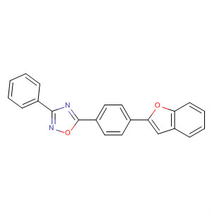 1,2,4-Oxadiazole, 5-[4-(2-benzofuranyl)phenyl]-3-phenyl-