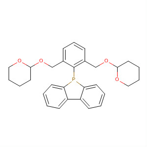 5H-Benzo[b]phosphindole,5-[2,6-bis[[(tetrahydro-2H-pyran-2-yl)oxy]methyl]phenyl]-