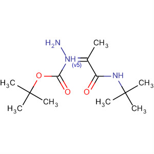 Hydrazinecarboxylic acid,[2-[(1,1-dimethylethyl)amino]-1-methyl-2-oxoethylidene]-,1,1-dimethylethyl ester, (2E)-
