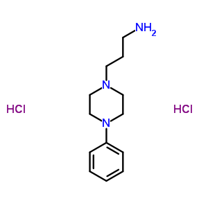 3-(4-phenylpiperazin-1-yl)propan-1-amine;dihydrochloride