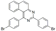 1,3-Di(4-bromophenyl)benzo[f]quinazoline