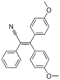 3,3-Bis(4-methoxyphenyl)-2-phenylpropenenitrile