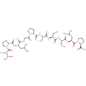L-Proline,L-threonyl-L-prolyl-L-leucylglycyl-L-prolyl-L-alanyl-L-seryl-L-seryl-L-leucyl-